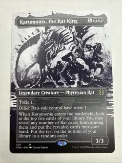 Karumonix, the Rat King (Showcase) Phyrexia: All Will Be One Regular - Image 1