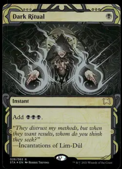 FOIL DARK RITUAL - STRIXHAVEN: MYSTICAL ARCHIVES MAGIC: THE GATHERING LP - Image 1
