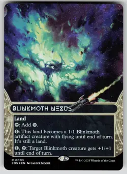 Blinkmoth Nexus (Borderless) Foil Edge of Eternities: Stellar Sights 3 MTG NM - Image 1
