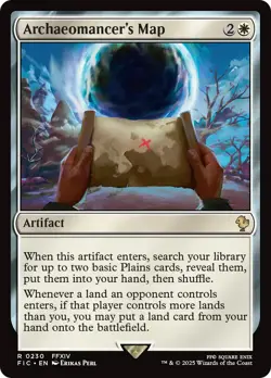MTG Archaeomancer's Map [FINAL FANTASY Commander] Near Mint Magic - Image 1