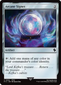 MTG Arcane Signet (332) [FINAL FANTASY Commander] Near Mint Magic - Image 1