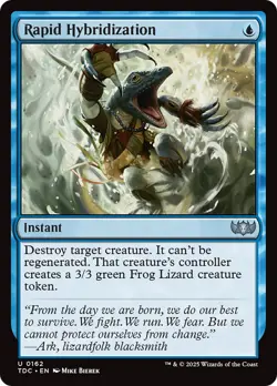 MTG Rapid Hybridization [Tarkir: Dragonstorm Commander] Near Mint Magic - Image 1
