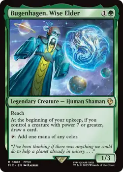 MTG Bugenhagen, Wise Elder [FINAL FANTASY Commander] Near Mint Magic - Image 1