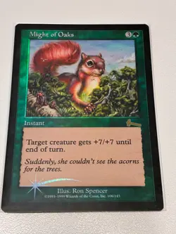 Might of Oaks Urza's Legacy Foil - Image 1