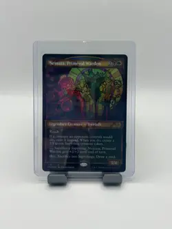 MTG, Nemata, Primeval Warden FOIL $3 ORDER MIN 308 NM (Showcase) Dominaria Unite - Image 1