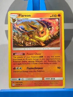 Flareon 25/236 Uncommon - Sun & Moon: Cosmic Eclipse - Pokemon TCG - Image 3