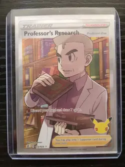 Professor's Research #24 Celebrations Full Art Holo Pokemon Mint Free Shipping!! - Image 3