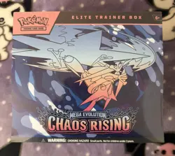 2026 Pokemon TCG Chaos Rising ME04 Elite Trainer Box - Factory Sealed Brand New! - Image 1