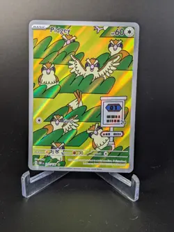 Pidgey 207/197 Pokemon SV03: Obsidian Flames Holo - NM - Image 1