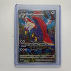 Braviary 214/191 Illustration Rare Surging Sparks Pokemon Near Mint - Image 1