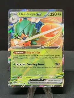 Decidueye ex 012/088 Pokemon TCG Perfect Order English NM Mint - Image 1