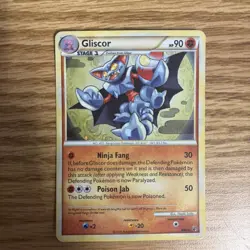 Pokemon Undaunted #4/90 Gliscor Holo MP - Image 1