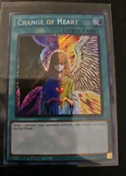 Change of Heart RA01-EN050 NM Platinum Secret Rare YUGIOH - Image 1