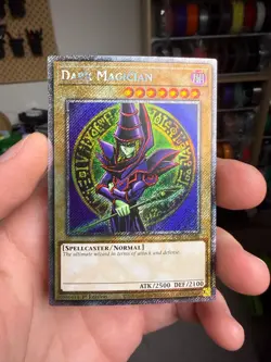 Yugioh - Dark Magician - RA03-EN080 - Platinum Secret Rare - NM - Image 1