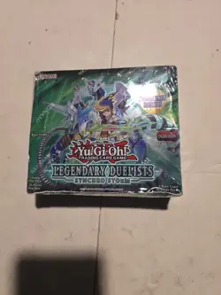 Yu-Gi-Oh! Legendary Duelists: Synchro Storm Booster Box – 1st Edition – 36 Packs 83717853749 - Image 1