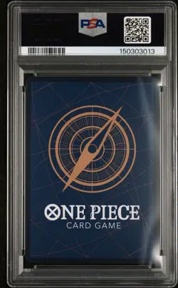 2023 One Piece Monkey D. Luffy 1st Anniversary Stamp P-037 Promo Card PSA 10 💎 - Image 2