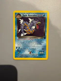 Pokemon TCG Dark Gyarados Holo Card 8/82 Team Rocket Series - Image 5