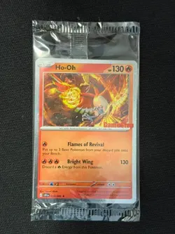 GameStop Stamped PROMO Ho-Oh 010/086 Pokemon TCG trading card SEALED - Image 1