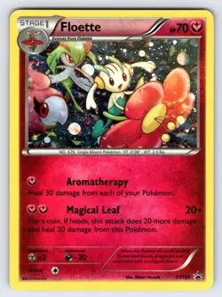 Floette XY139 XY Black Star Promo Pokemon Card Cosmos Holo Rare Exclusive - Nm - Image 1