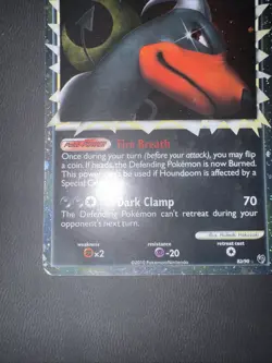 Houndoom Pokemon Card 008/019 Prime L2 Reviving Legends Excellent Condition - Image 4