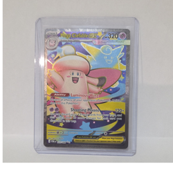 Pokemon Mega Clefable EX Full Art Holo 320 HP Fairy Card 103/088 English - Image 1