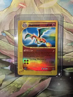 Pokemon TCG Charizard Expedition Base Set Holo Rare Card 6/165 Reverse Holo - Image 1