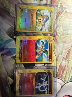 Pokemon TCG Charizard Expedition Base Set Holo Rare Card 6/165 Reverse Holo - Image 5