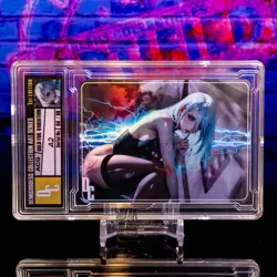 A2 NieR Waifu Trading Card Limited #04/99 Gold Foil Demigoddess Collection SLAB - Image 1