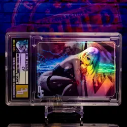 A2 NieR Waifu Trading Card Limited #04/99 Gold Foil Demigoddess Collection SLAB - Image 2