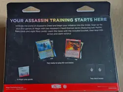 Magic The Gathering ASSASSIN'S CREED Starter Kit WHITE Red BLUE Black 2 DECKS - Image 3