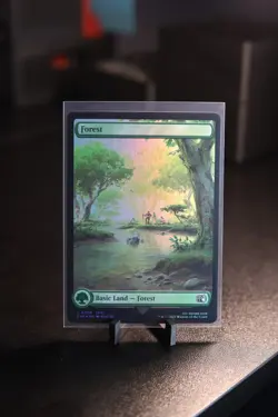 Magic: The Gathering Final Fantasy Forest Full Art Foil #0308 FFXI MTG - Image 1