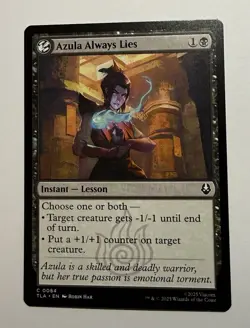 Azula Always Lies TLA 84 MTG Avatar: The Last Airbender Common Normal EN NM - Image 1