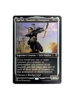 Lae'zel, Vlaakith's Champion 476R FOIL MTG Battle for Baulder's Gate CLB EN - Image 1