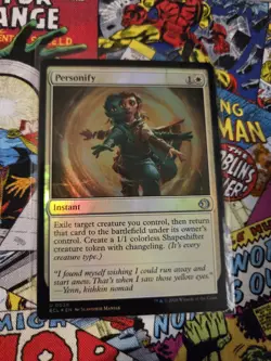 MTG Magic the Gathering FOIL Personify ECL! - Image 1