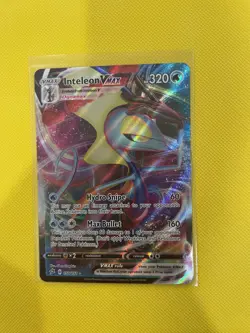 Inteleon VMAX 050/192 FULL ART ULTRA RARE SWSH Rebels Clash Pokemon NM 2020 - Image 1