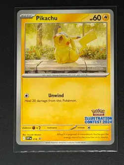 Pokemon Pikachu Illustration Contest 2024 SVP Promo 214 - Image 1