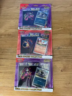 Pokemon TCG Ascended Heroes Tech Sticker Collection x3 - BRAND NEW & SEALED ✅ - Image 1