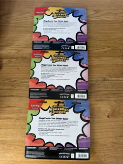 Pokemon TCG Ascended Heroes Tech Sticker Collection x3 - BRAND NEW & SEALED ✅ - Image 2