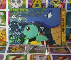 Pokemon Pikachu HOLO Vintage Pocket Monsters Prism Sticker 1998 Bandai Ninetndo - Image 5