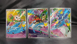 First Partner Illustration Collection Series 1 Gen 7 Alola Starters Pokemon TCG - Image 2