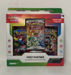 Pokemon TCG Mega Evolution Series 1 First Partner Illustration Brand New - Image 1