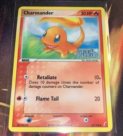 Pokemon TCG Charmander Reverse Holo 2006 EX Crystal Guardians 48/100 NM - Image 1