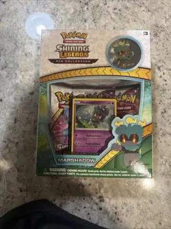Pokemon TCG Shining Legends Pin Collection Marshadow Box - Image 1