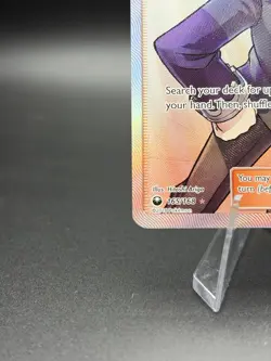 Pokemon Steven’s Resolve 165/168 Sun & Moon Celestial Storm Full Art Trainer - Image 3