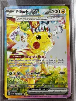 Pikachu ex 238/191 PSA 9 - Surging Sparks - Pokemon - MINT - Image 3