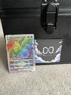 MINT Condition Charizard VSTAR Rainbow Rare SWSH Brilliant Stars 174/172 Pokemon - Image 1