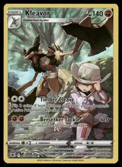Pokemon Cards Kleavor TG08/TG30 Astral Radiance Trainer Gallery Holo NM - Image 1