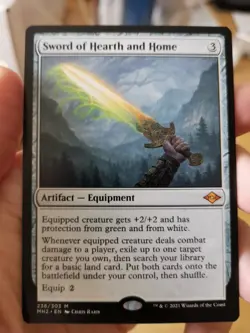 Sword of Hearth and Home - Mint - Modern Horizons 2 - MtG - English - Image 1