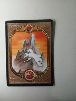 RUSH ENGLISH Unglued - Mountain [GOOD] MTG - Image 1