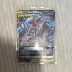 The Pokemon Company Pokemon TCG Mewtwo & Mew GX SM191 TAG TEAM Holo Promo 270 - Image 1
